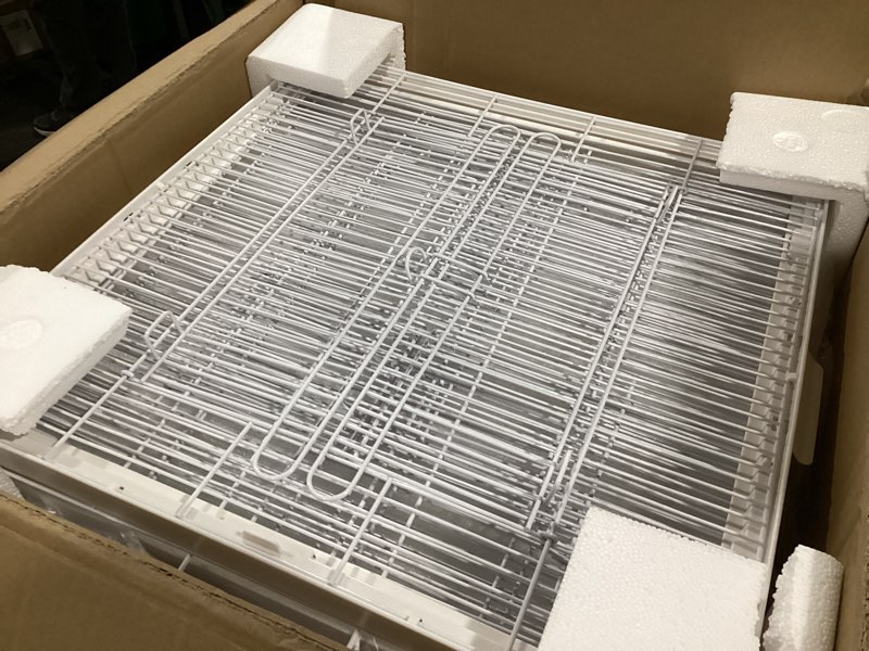 ruexue clear view bird cage with play top, modern rolling flight cage for parakeets, cockatiels, con