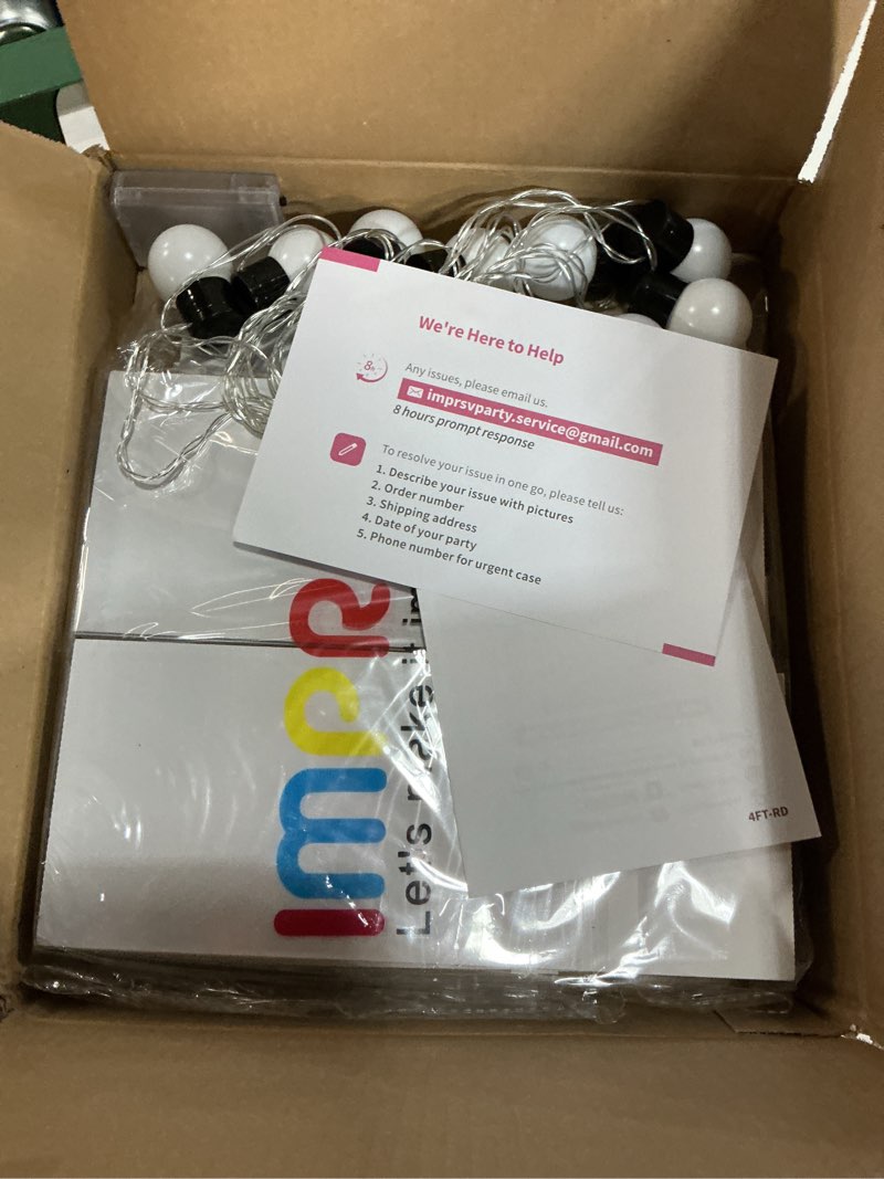 Condition photo showing Good Condition for Large Marquee Light-Up Letters 4FT: Big Sign Marry Me Light Up 4 Feet Tall Letter L for Graduation Decorations Party Decor Wedding Birthday Baby Shower