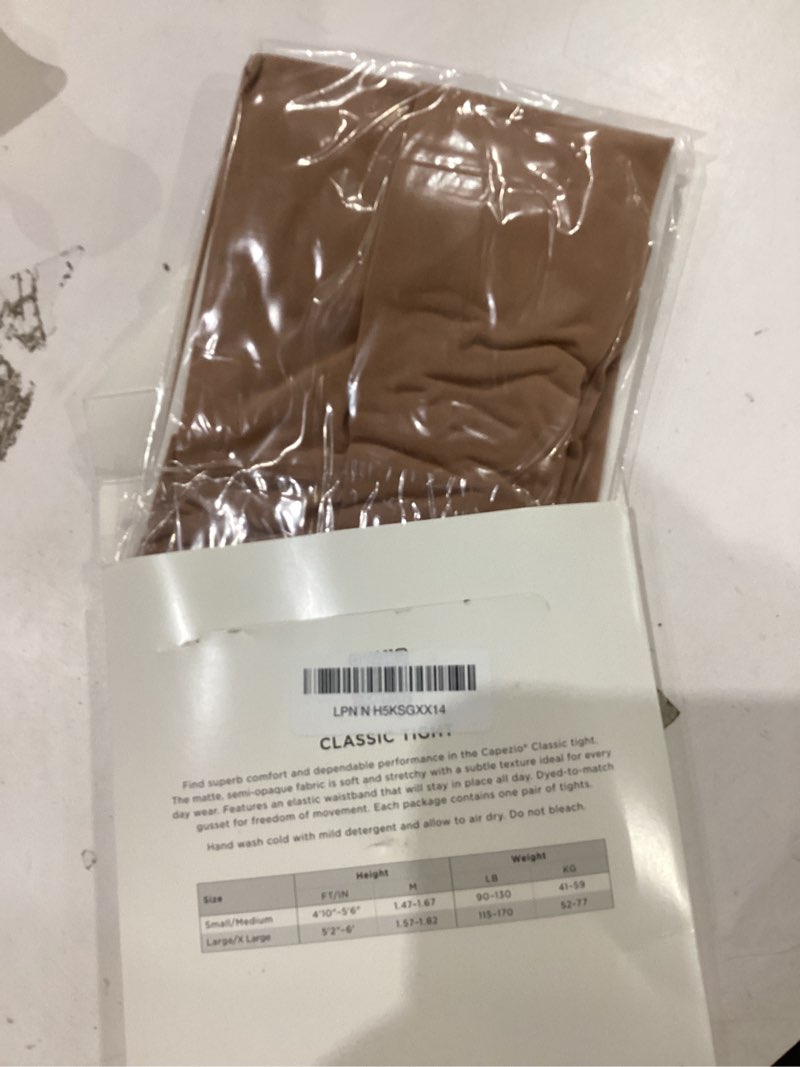 Condition photo showing Good Condition for capezio women's studio basics tight large-x-large light suntan