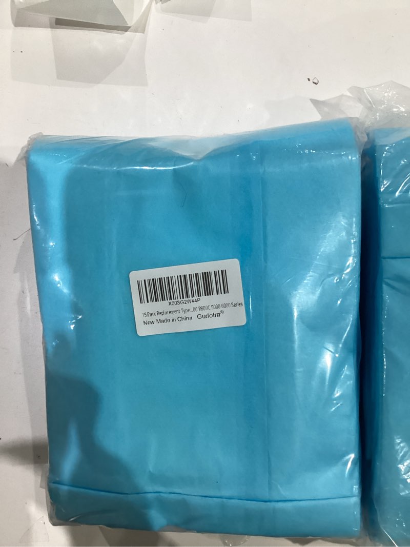 Condition photo showing New/Like New for 15 Pack Replacement Type A Vacuum Bags Compatible with Riccar Upright Vacuums 2000 4000 R100 R200 R300 R300C R500 R600 R700 R800 R800C 5000 6000 Series