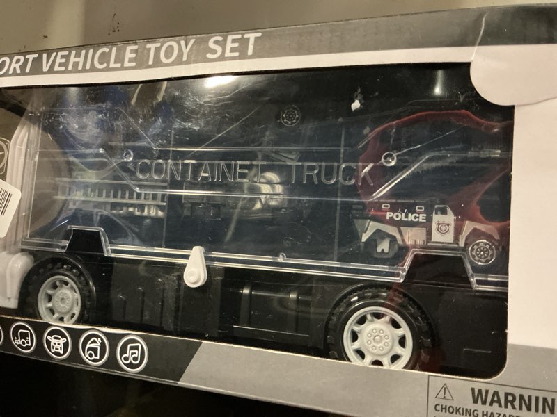 Condition photo showing Good Condition for niplooow police trucks toy set with play mat, carrier truck play vehicles set for 3 4 5 6 years old 