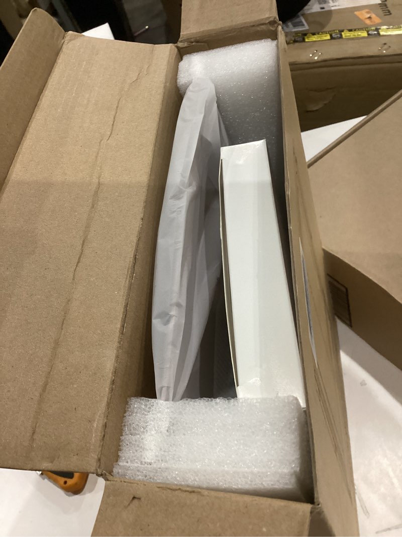 Condition photo showing As Is for Automatic Chicken Coop Door Solar Powered, LCD Display Chicken Door with Timer & Light Sensor, 4 Modes Automatic Chicken Door Solar, Anti-pinch & Weather Proof Coop Door with Remote Control Gold