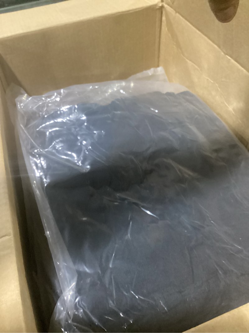 Condition photo showing Good Condition for pinkunn 100 pcs canvas tote bag bulk for diy projects, 12x14 inches sublimation tote bags for grocery shopping party gifts (black) 100 black
