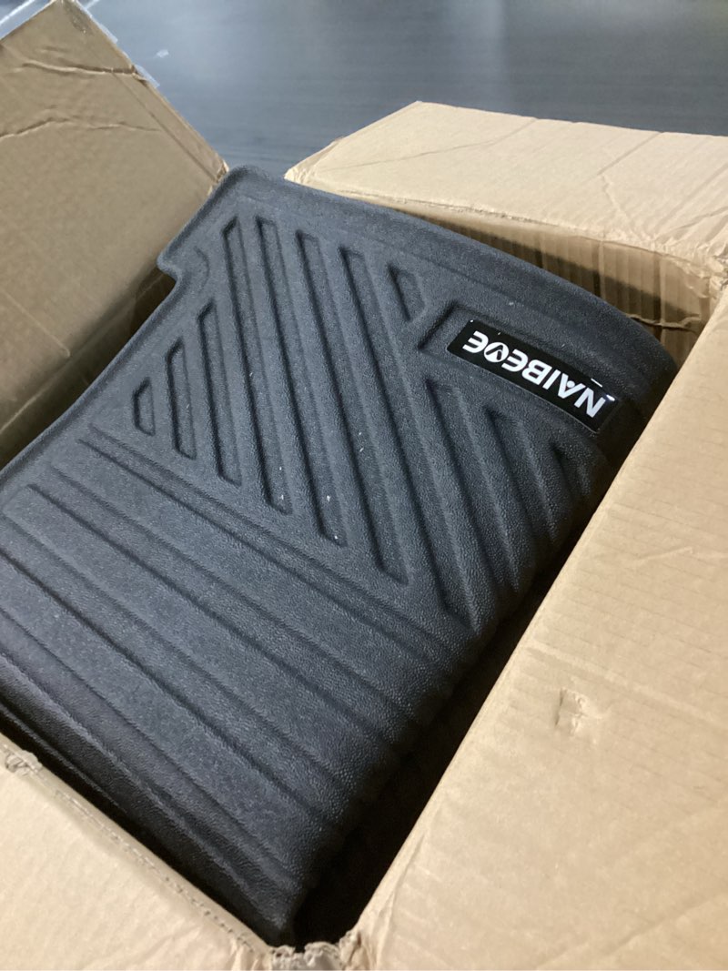 Condition photo showing As Is for Naibeve Floor Mats for Freightliner Cascadia 2018-2025 - All Weather Custom Fit for Freightliner Cas