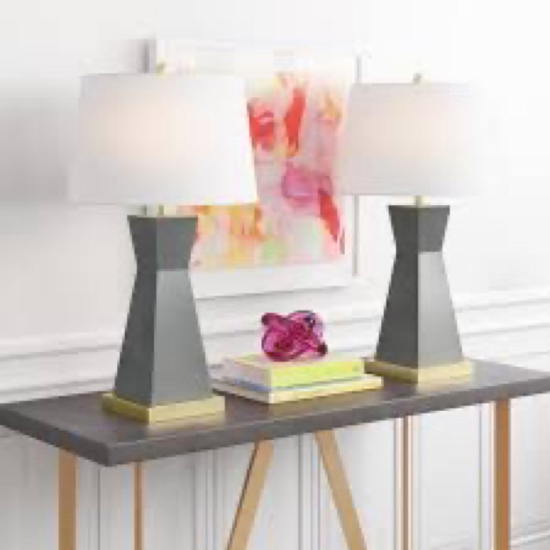 Anatolij 27" Table Lamp Set
