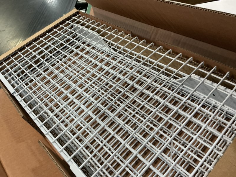 Condition photo showing Good Condition for walmann garage wall shelf, 4 mixed-size wall-mounted storage shelves for garage, closet, laundry room, heavy duty wall shelving, holds up to 65 lbs(white, 4 mixed-size shelves)