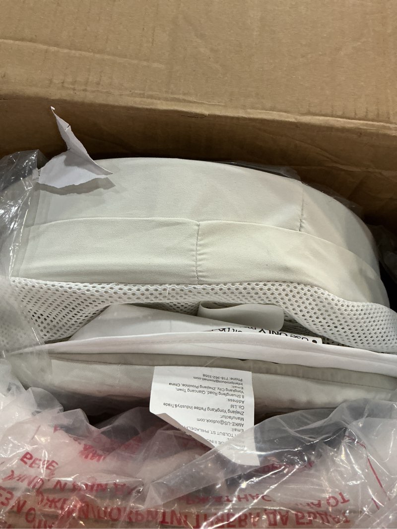 Condition photo showing Good Condition for AMKE 4 in 1 Baby Bassinet with 5 Rocking Motion, Mutil-Function Electric Infant Sleeper with Timer and Weighing Mode, Remote Control, Built-in 12 Songs White