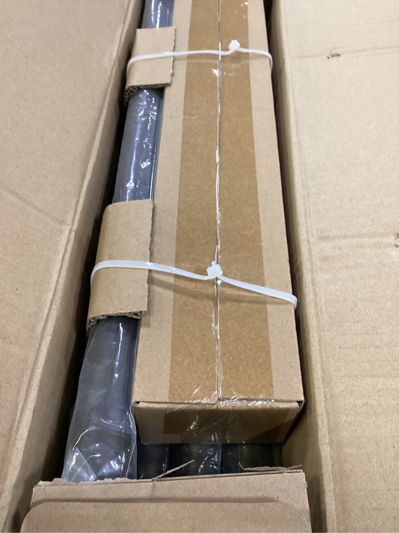 Condition photo showing New/Like New for lootkell 2 pack modern antique brown bronze curtain rods for windows 66 to 120 inches adjustable heavy duty 1" diameter window rod with decorative finials for outdoor bedroom kitchen living room antique brown 16"-120"|2 pack