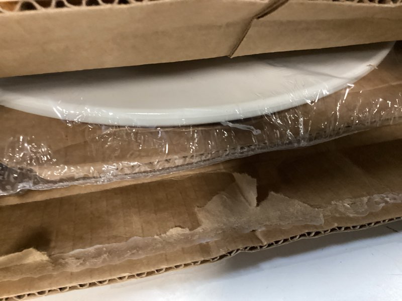 Condition photo showing Good Condition for mayfair cassel slow close toilet seat, easy clean, non slip premium wood seat, easy install, made in usa, round, white round 1 - toilet seat