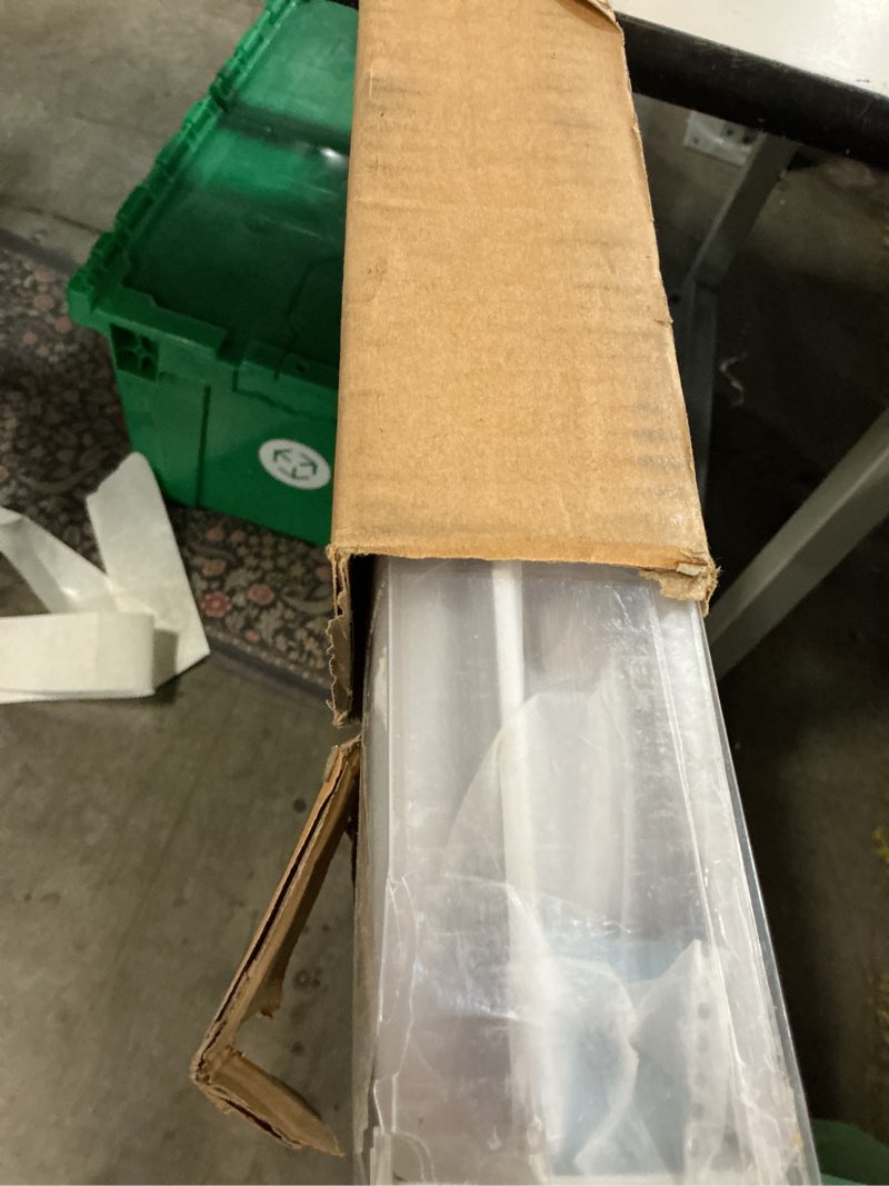 Condition photo showing New/Like New for cordless roller shades blackout blinds for windows room darkening rolled up shades with spring system, uv protection window shades door blinds for home and office (64" w x 72" h, grey) 64"w x 72"h grey