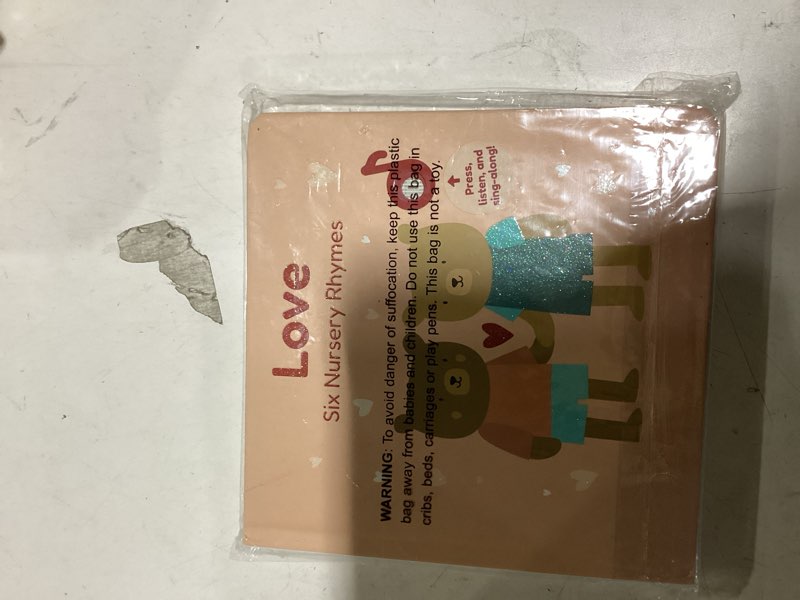 Condition photo showing New/Like New for Cali's Books Music Books for Toddlers 1-3 Years Old - Toddler Valentines Day Book for Kids, Valentine Baby Sound Book for Girls, Musical Song Toy for 1 Year Old, Singing Toys for 2 Year Olds Love Nursery Rhymes