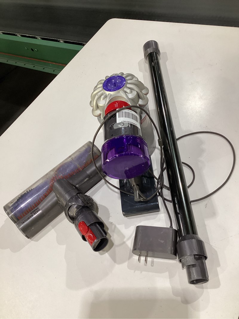 Condition photo showing As Is for Dyson V8 Cordless Vacuum, Cleans Hard Floors and Carpets, Detangles, Converts to Handheld, 115AW, 2 Power Modes, Up to 40 Minutes¹, USED,  NOT TESTED