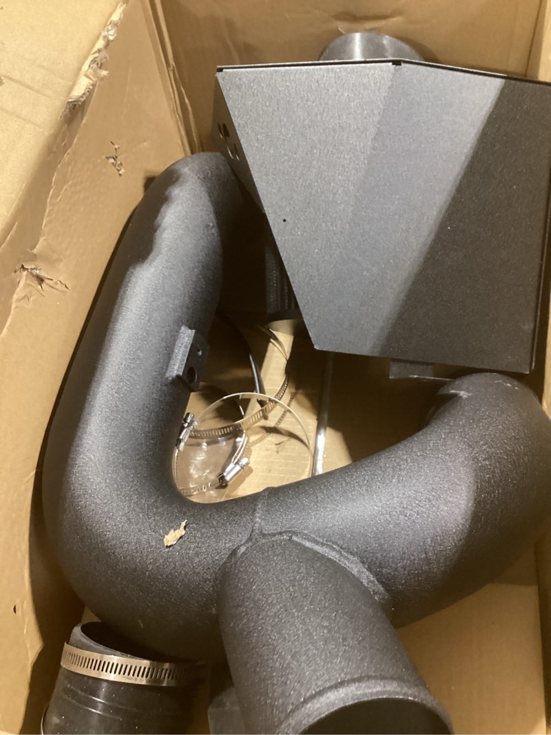 Condition photo showing Good Condition for Cold Air Intake System + Heat Shield Compatible with 2012-2014 Ford F150 3.5L V6 Ecoboost, Black Filter