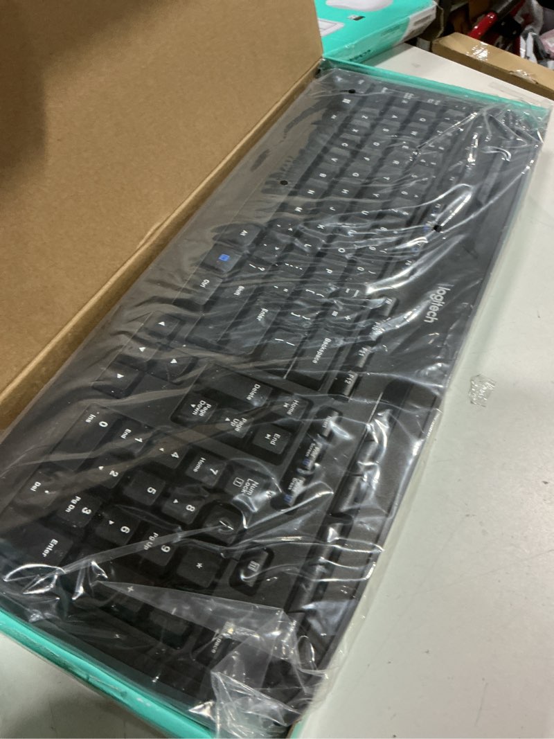 Condition photo showing Good Condition for logitech mk335 quiet wireless keyboard and mouse combo - black/silver keyboard and mouse combo wireless, ambidextrous