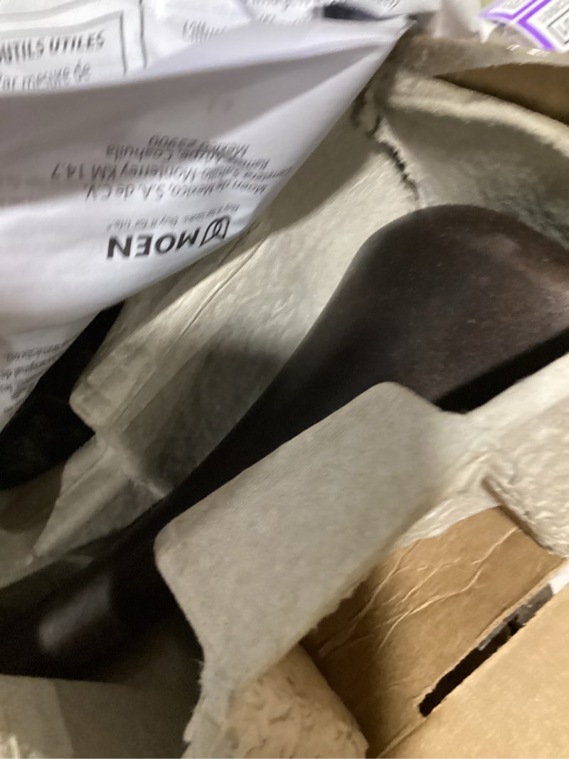Condition photo showing Good Condition for moen eva oil-rubbed bronze transitional two-handle deck mount roman tub faucet trim kit, valve required, t943orb oil rubbed bronze faucet
