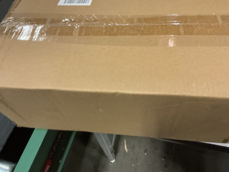 Condition photo showing New/Like New for Brushed Nickel Bathroom Light Fixture, Industrial Up & Down Wall Vanity Sconce Indoor Farmhouse Glass Rods Bath Vanity Light Mirror Lighting Lamps Wall Mounted E12 Socket(Without Bulbs) Brushed Nickel-19.69IN Brushed Nickel