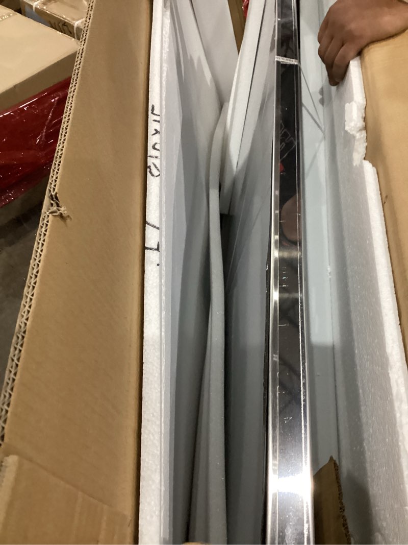 Condition photo showing As Is for hally stainless steel table for prep & wor30x60 inches with caster wheels, nsf commercial heavy duty table with undershelf and galvanized legs for restaurant, home and hotel visit the hally sinks & tables h store