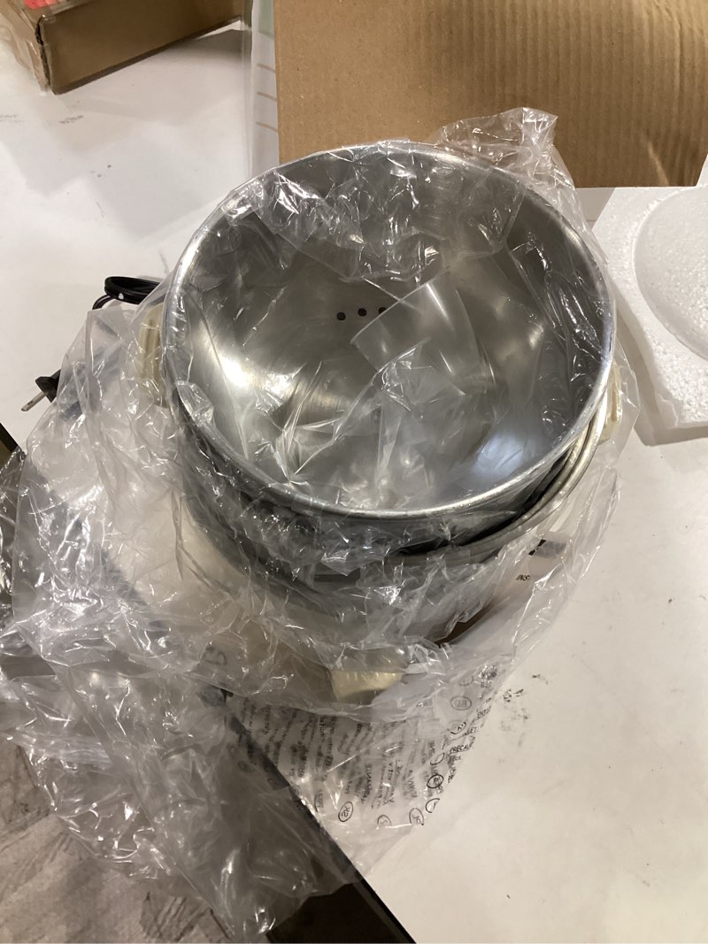 Condition photo showing Good Condition for hard boiled egg cooker - cachoo 14-egg rapid stainless steel egg boiler with 30-min timer & auto shut off, compact electric vegetable steamer for cooking, dishwasher safe, beige beige 2-tier