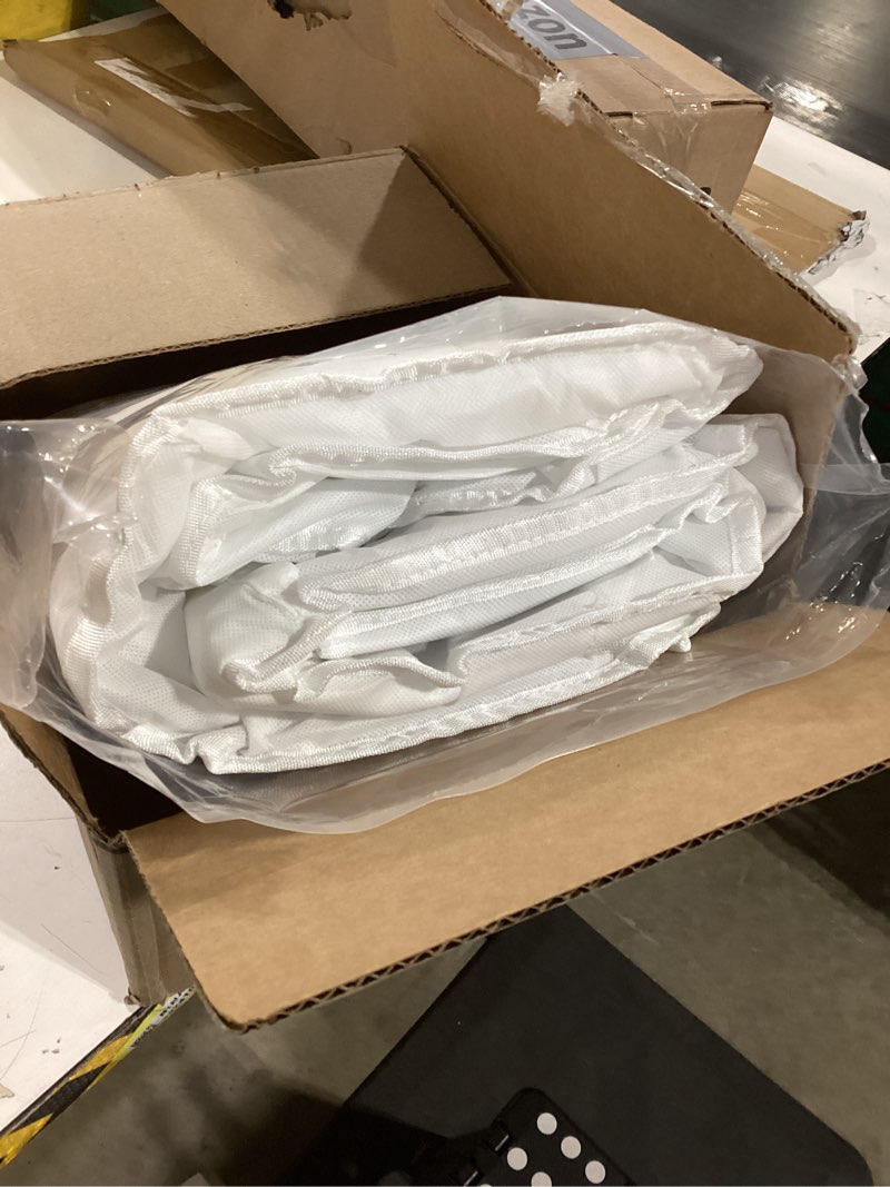 Condition photo showing Good Condition for Whitmor white, Clothes Closet fabric cover, 36"