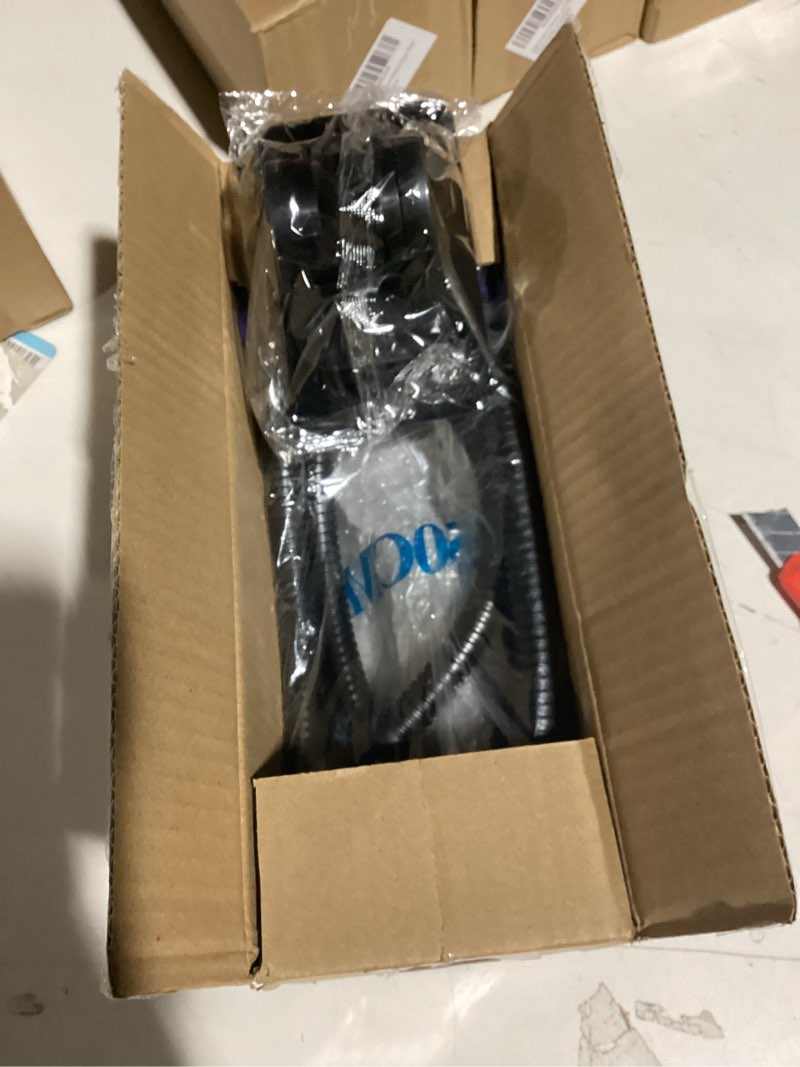 High Pressure Shower Head with Handheld & Filter, 5 Spray Modes, 5 Replacement Filters, Hydro Jet Po