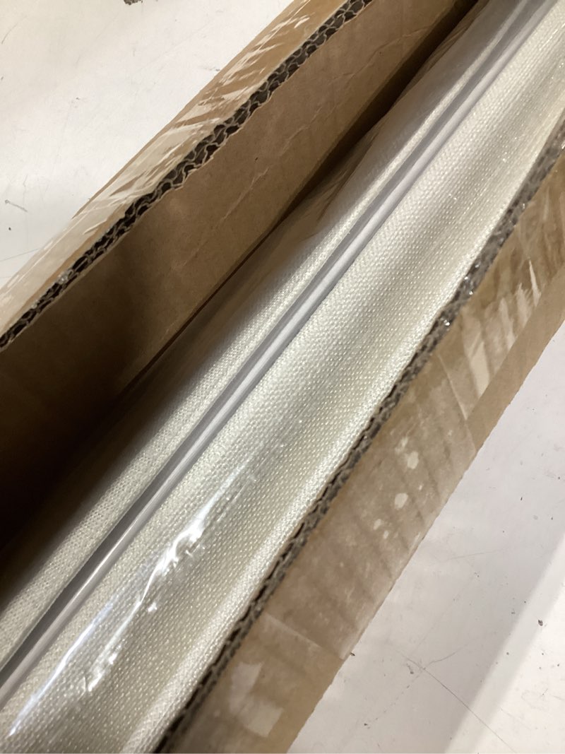 Condition photo showing Good Condition for no drill cordless roman shades for windows no tools roman shades, blackout fabric blinds for indoor windows, uv protection, privacy, thermal insulation roman blinds, easy to install white 34"w x 64"h