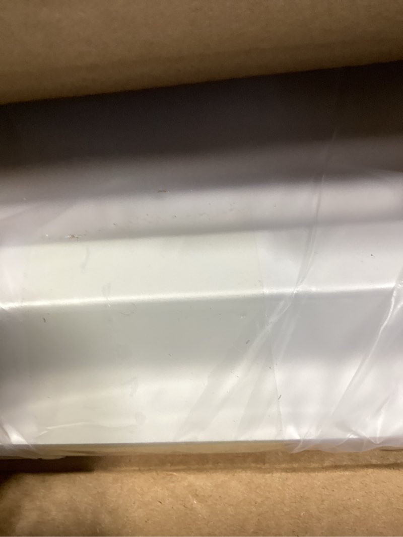 Condition photo showing New/Like New for stickgoo pvc ceiling tiles, 2'x2' glue up ceiling panel white to prevent breakage cover 48 sq. ft, pack of 12 tiles 24"x24" white