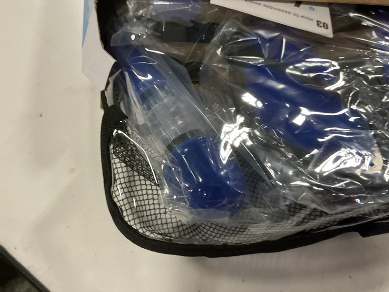 Condition photo showing Good Condition for ubekezele snorkeling gear for adults men women,4 in 1 snorkel set with panoramic view diving mask anti-fog anti-leak,dry top snorkel,fins and travel bag for swimming,snorkeling and travel diving