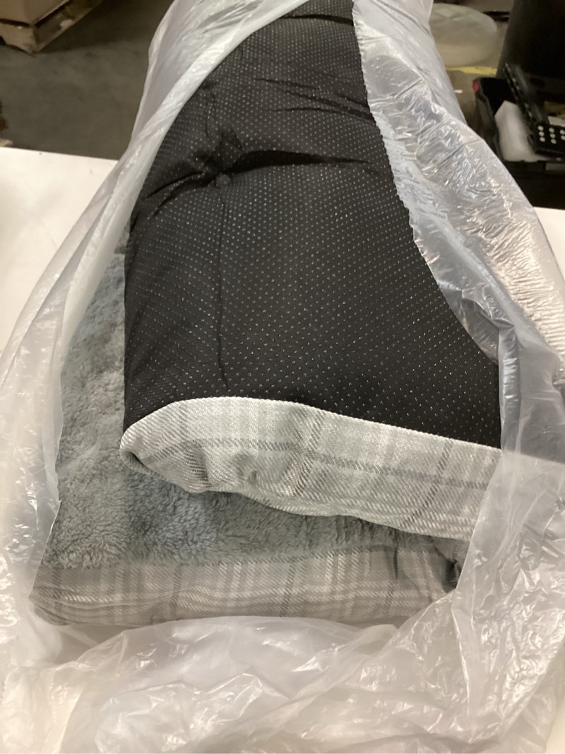 Condition photo showing Good Condition for MIHIKK Washable XL Dog Bed for Extra Large Dogs with Anti-Slip Bottom, Premium Foam Pet Pad for Crate for Large Medium Small Sized Puppies, 41" x 27" Blue 41.0''L x 27.0''W x 3.5''H Blue