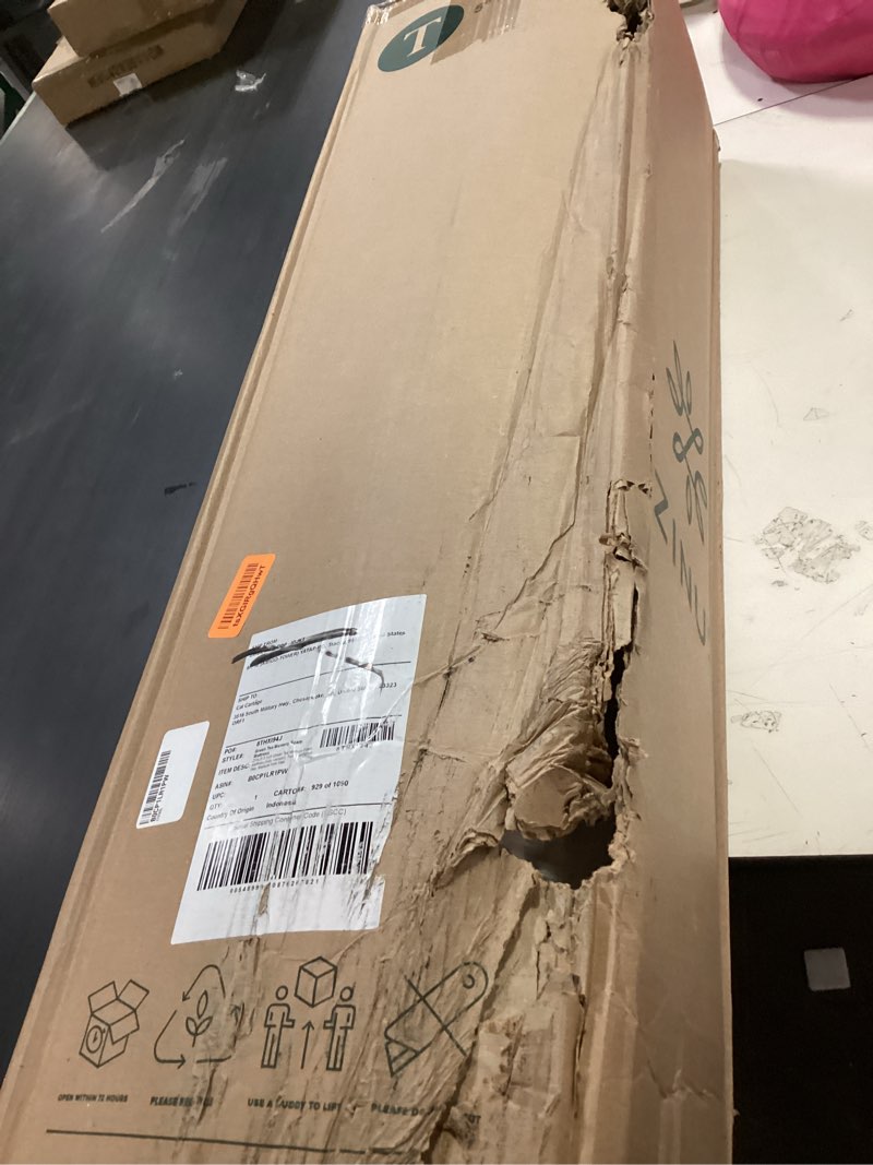 Condition photo showing New/Like New for ZINUS 5 Inch Twin Green Tea Memory Foam Mattress [New Version], Fiberglass free, Medium Firm Feel, Zoned Pressure Relief, Certified Safe Foams & Fabric, Mattress in A Box White Twin 5" New Small Box