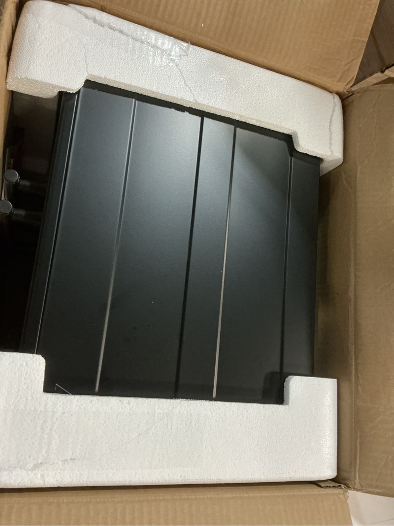 Condition photo showing Good Condition for Gourmia Toaster Oven Air Fryer Combo 17 cooking presets 1700W french door digital air fryer oven 24L capacity accessories, convection rack, baking pan tray recipe book GTF7460,Large,Black