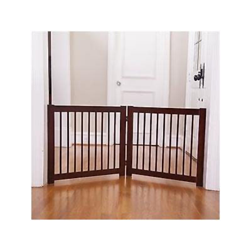 Primetime Petz 360 Configurable Gate Extension Kit, Walnut, 24-in