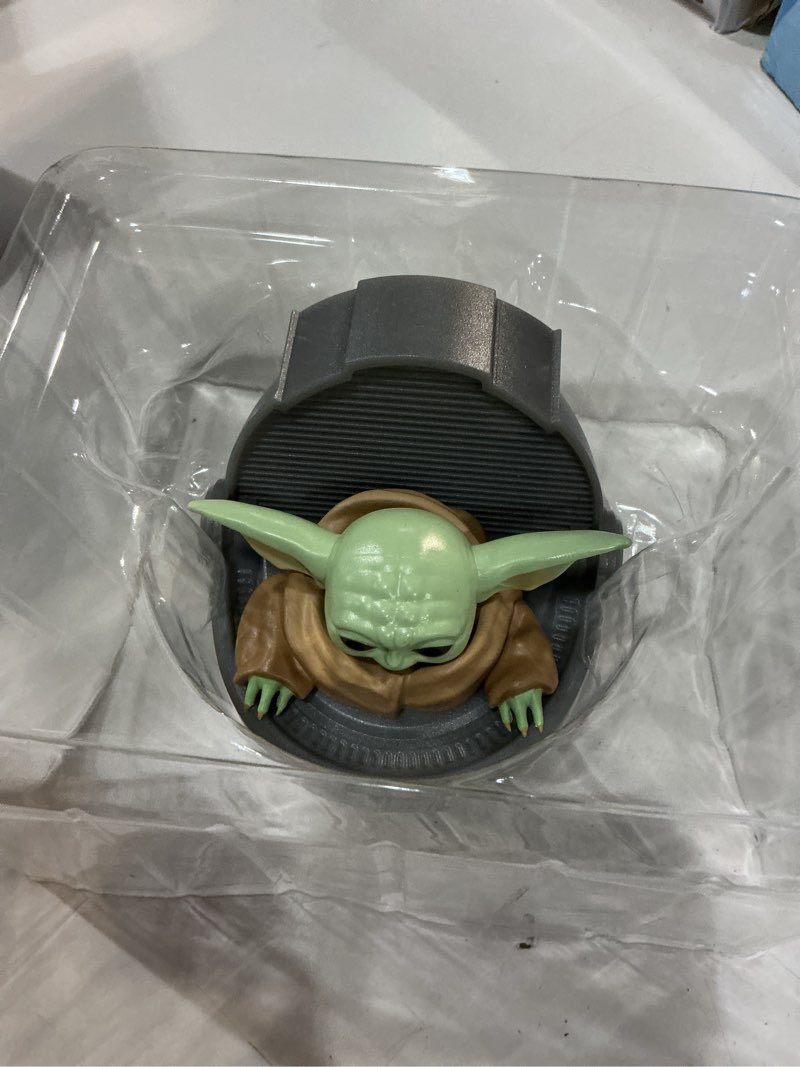 Condition photo showing Good Condition for clapper star wars - the mandalorian - the child aka baby yoda talking night light by joseph enterprises, wireless sound activated on/off light switch, clap detection mandalorian the child