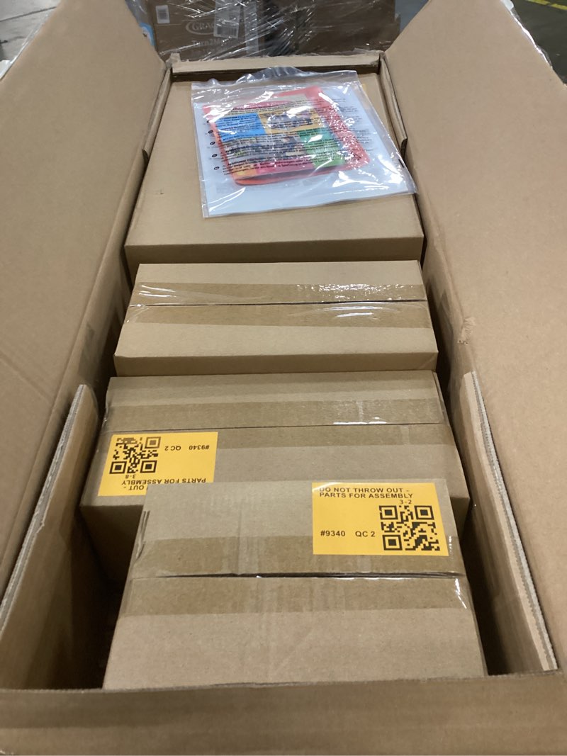 Condition photo showing New/Like New for Melissa & Doug Freestanding Wooden Fresh Mart Grocery Store: Educational Focus on Money Concepts, 18 Pieces