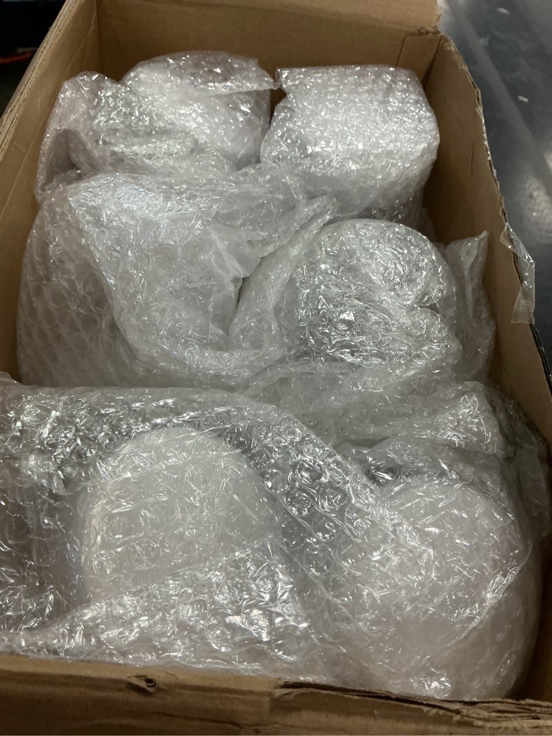 Condition photo showing Good Condition for Mimorou 24 Pcs 3.9 Inch DIY Snow Globe Bulk Clear Water Globe with Screw Off Cap Plastic Empty Snow Craft for Home DIY Craft Wedding Decoration