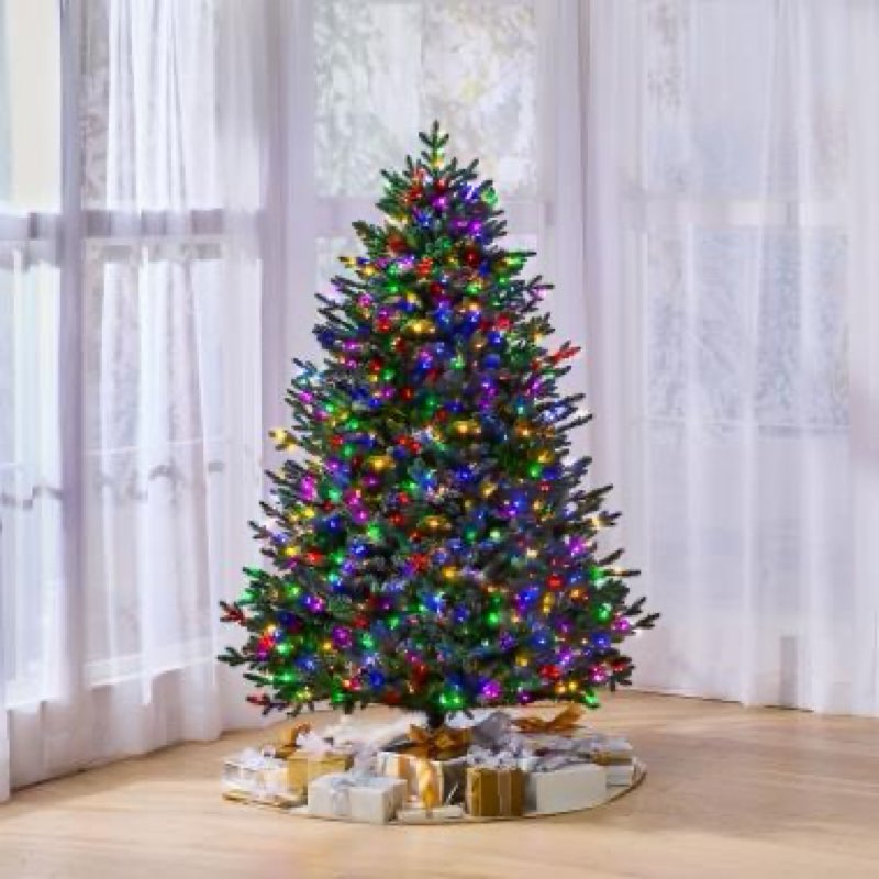 the world's best prelit balsam fir 6.5. ft 
