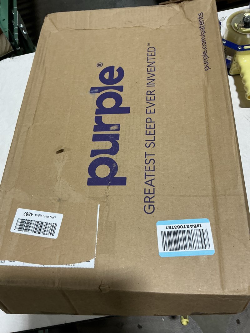 Condition photo showing Good Condition for Purple Harmony Pillow – Talalay Latex Foam Cooling Pillow for Combo or Side Sleepers, 360º Hex GelFlex Grid for No-Pressure Support and Luxurious Weightless Feel - Standard, Medium Feel, Med Height