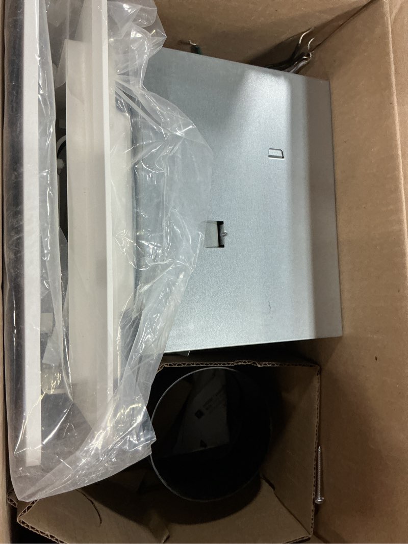 Condition photo showing Good Condition for broan-nutone 60 cfm bel6 0.9 sones bathroom exhaust fan with led light  white