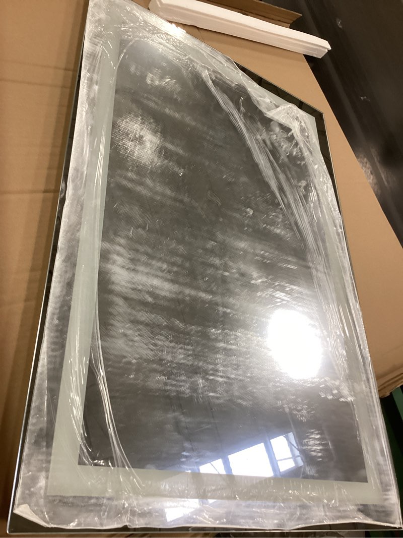 Condition photo showing Good Condition for LOAAO 28"X36" LED Bathroom Mirror with Lights, Anti-Fog, Dimmable, RGB Backlit + Front Lighted, Bath