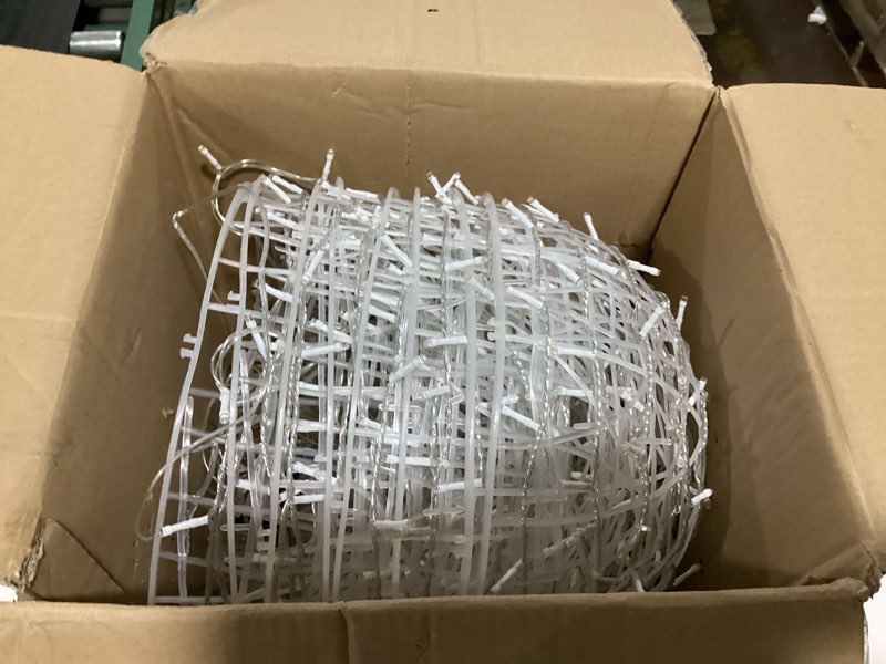 Condition photo showing New/Like New for Outdoor Christmas Ball Lights 4 Pack Hanging 15.7" LED Garden Sphere Tree Lights 8 Modes Waterproof Glow Globe Light with Memory Timer Plug for Yard Porch Eave Patio Home Bedroom Decoration-Multicolor Multicolor 15.7 inch