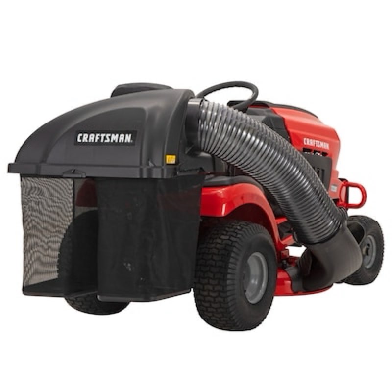 craftsman 2 bagger for riding mower 42/46 -in deck size