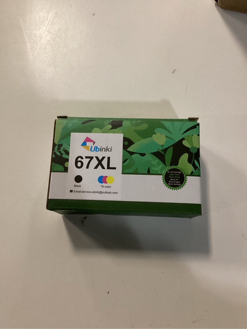 Condition photo showing New/Like New for 67XL Ink Cartridge Black/Color Combo Pack Replacement for HP Ink 67 67XL HP67 XL HP67XL for 2700 2700e 2752 2752e 2742e 2755e 4100 4100e 4152e 4155e 6000 6055e 6400 6458 6458e 6455e Printer