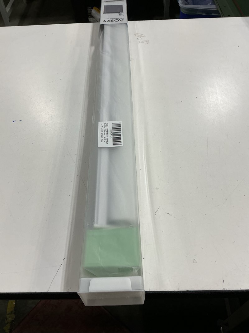 Condition photo showing New/Like New for Cordless Roller Shades Blackout Blinds for Windows Room Darkening Rolled Up Shades with Spring System, UV Protection Natural Linen Fabric Window Shades Door Blinds for Home?34" W x 72" H, Linen Cream 34"W x 72"H Linen Cream