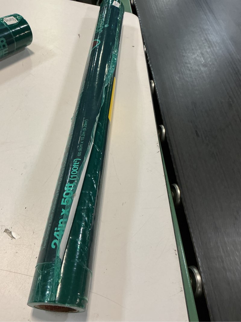 Condition photo showing Good Condition for multi surface self-adhering film 3 mil x 24 in. w x 50 ft. l polyethylene green