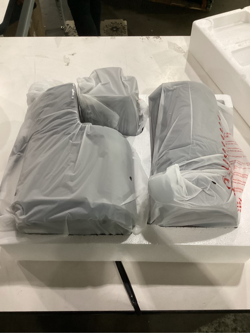 Condition photo showing Good Condition for not tested**** cold press juicer, juicer machines with 5.3\" wide feed chute, slow masticating juicer for whole fruits and with vegetableshigh yield (gray)