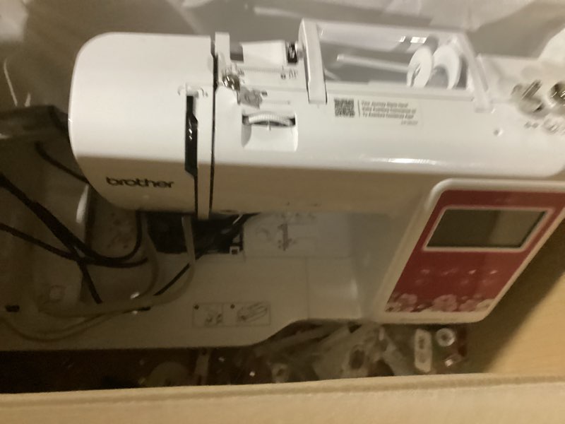 Condition photo showing Good Condition for brother elite pe545 3.7-inch lcd touch display computerized embroidery machine with sewing bundle (3
