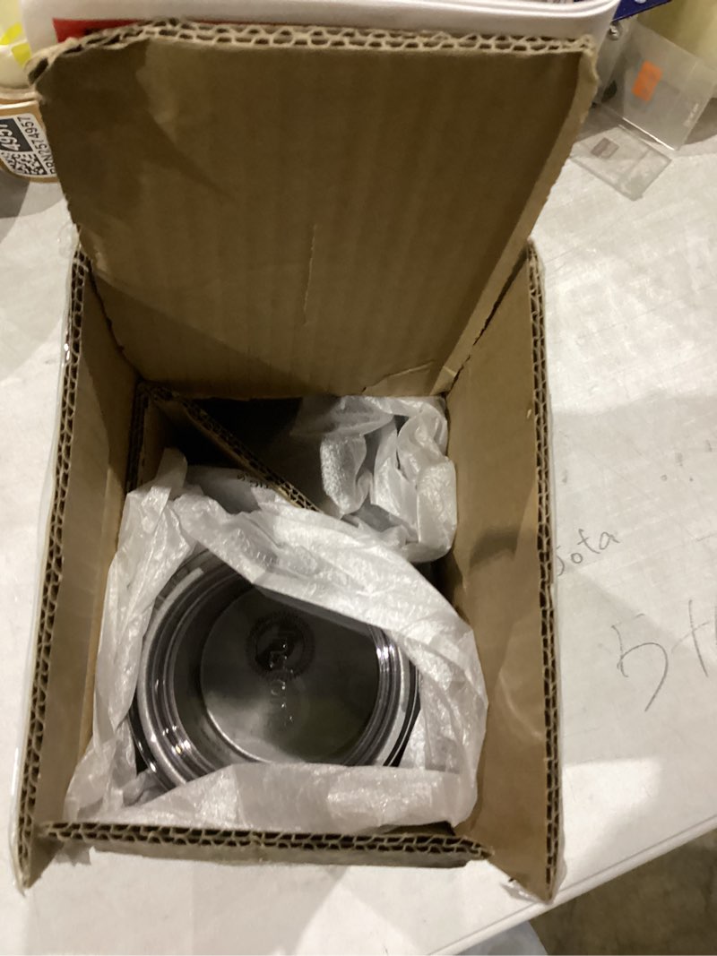 Condition photo showing New/Like New for Instant Pot Milk Frother, 4-in-1 Electric Milk Steamer, 10oz/295ml Automatic Hot and Cold Foam Maker and Milk Warmer for Latte, Cappuccinos, Macchiato, From the Makers of Instant 500W, Black Pack of 1 Milk Frother