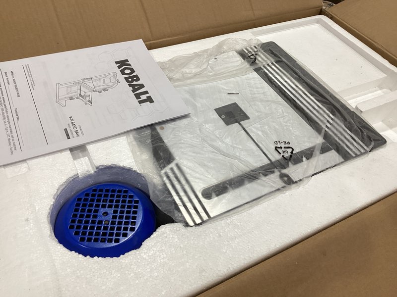Condition photo showing As Is for kobalt 9-in 3-amp stationary band saw