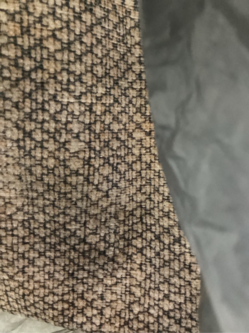 Condition photo showing As Is for runner rug for hallway 2x6, machine washable rug runner non slip, boho woven kitchen runner, low-pile indoor entryway rug for high traffic areas, living room, laundry room (2'x6', brown) brown 2' x 6'