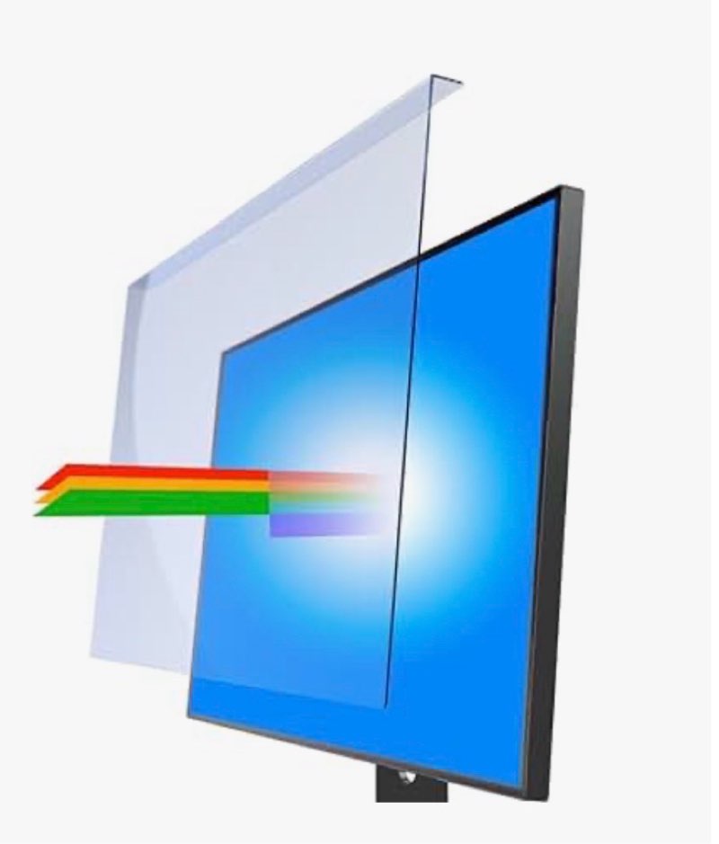 viseNOVA 2-Pack Anti Blue Light Screen Protector for 23, 23.6, 23.8 and 24 Inches Computer Monitor H