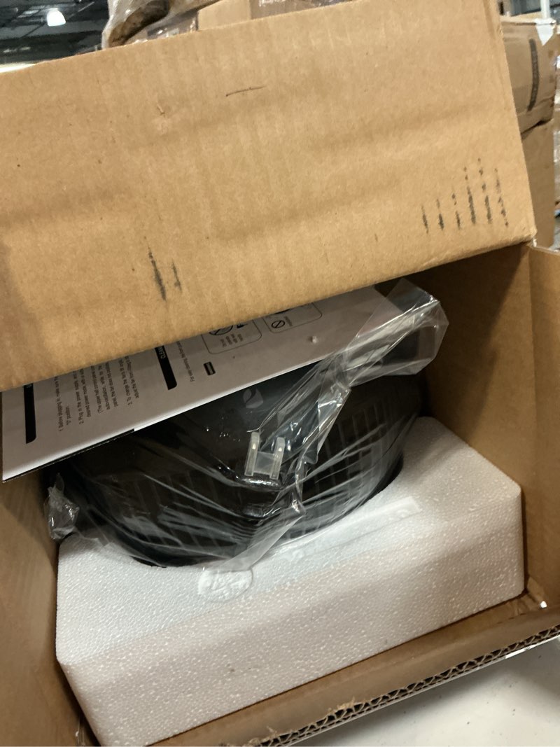 Condition photo showing Good Condition for dr.prepare air circulator fan for bedroom, 8” quiet desk fan, 70° auto-oscillating vortex fan, efficient cooling & circulation fan, 3 speeds, 100° adjustable tilt, portable for home, office, rv
